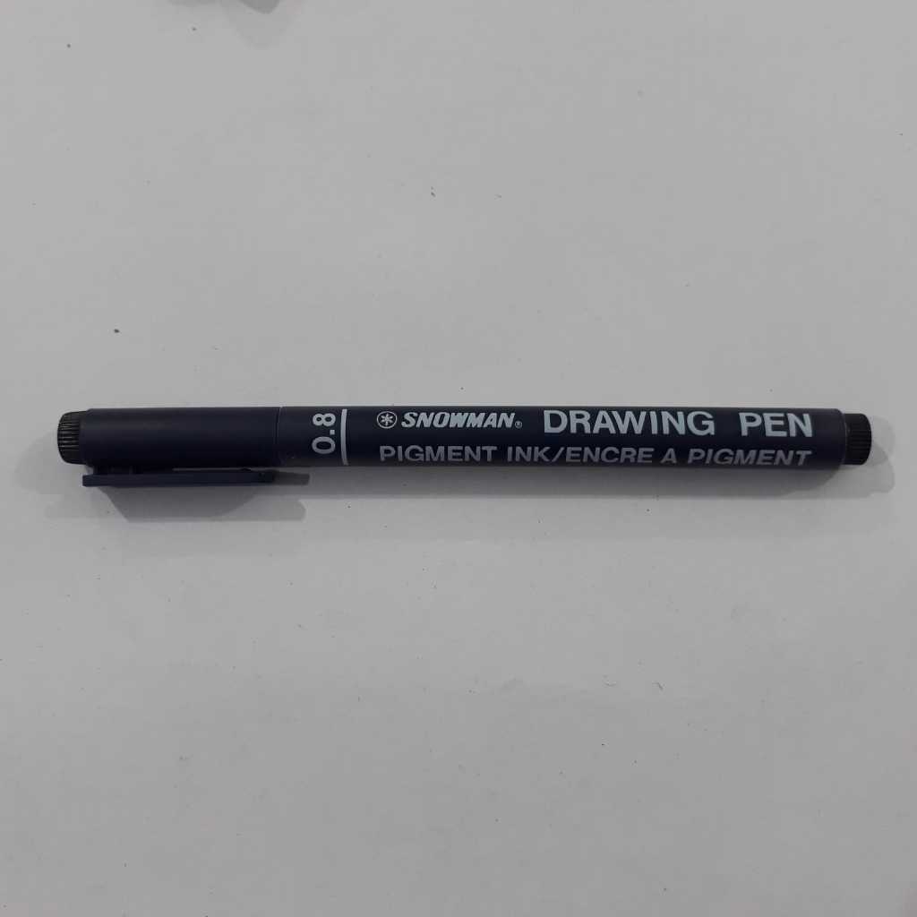 

drawing pen 0.8, drawing pen snowman 0.8, drawing pen 0,8, pulpen gambar