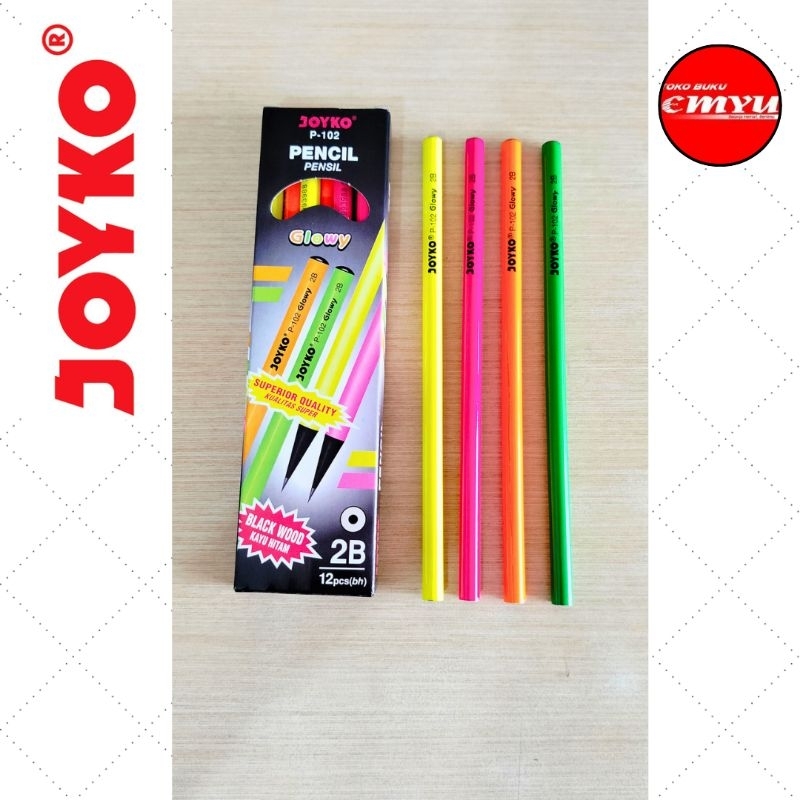 

Pensil 2B Joyko P-101 isi 12pcs