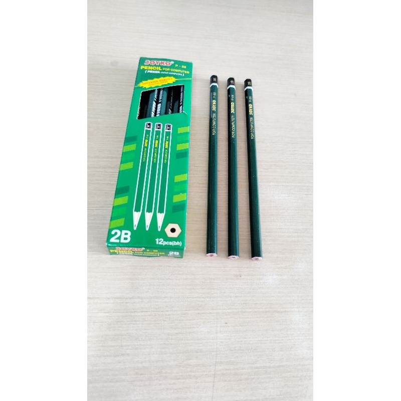 

(LUSIN) Pensil 2B Joyko Hijau P 88 (MIN ORDER 6 PACK)
