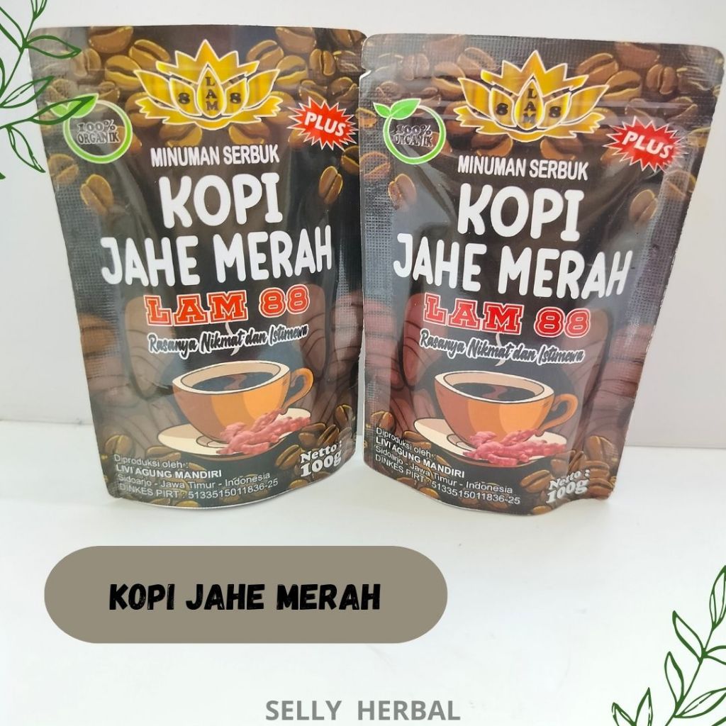 

KOPI JAHE MERAH INSTAN PREMIUM DAN WANGI