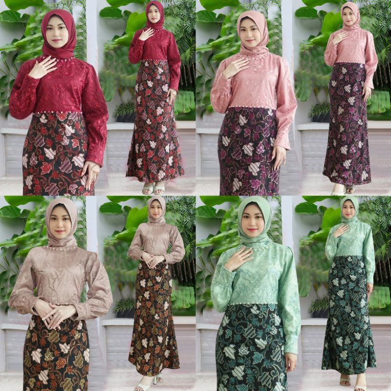 (UK.M-XXXL) BATIK DRESS WANITA MAXI ALENA FG/PAKAIAN WANITA MUSLIM LONG DRESS GAUN DUYUNG FASHION / 