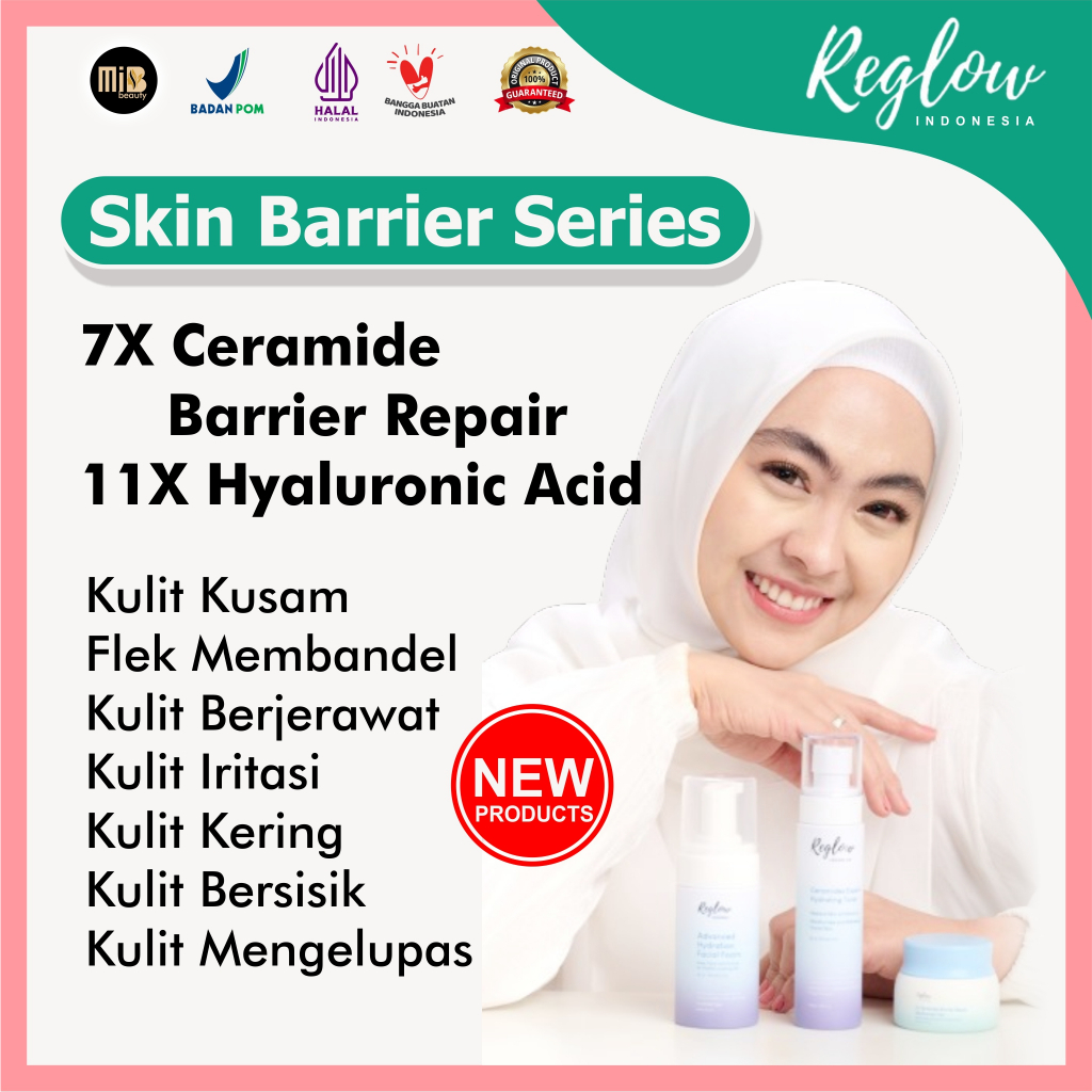 REGLOW SERIES Cream Penghilang Flek Jerawat Glowing skin Treatment Original BPOM - RE GLOW