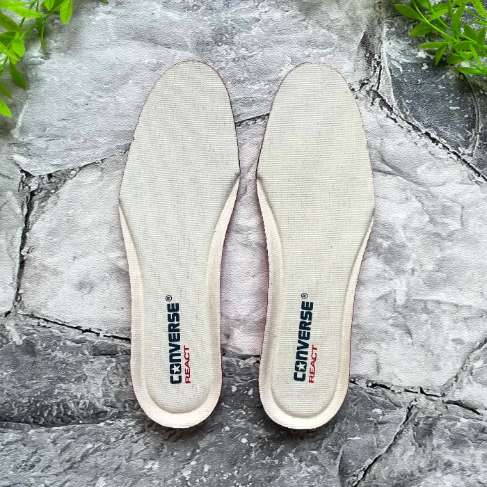 Sol Bantalan Insole Alas Kaki - Insole Sepatu Empuk - Converse React Memory Foam – Bisa Untuk Pria W