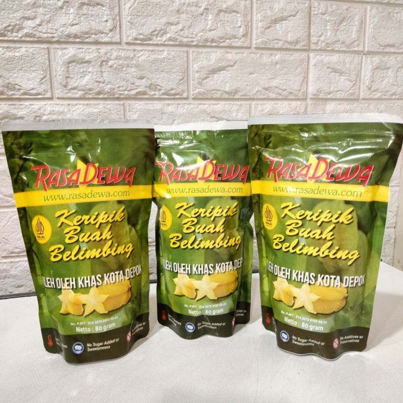 

Snack Keripik Belimbing 80gr- Oleh Oleh khas Depok