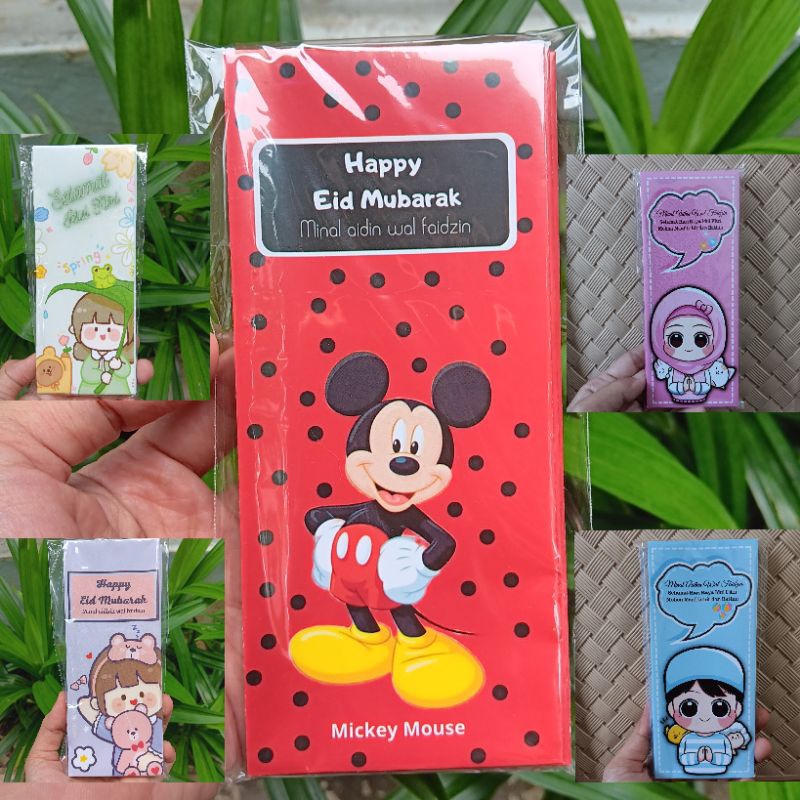 

(Isi 10 pcs) Amplop Lebaran Tebal Glossy AP 150 gsm