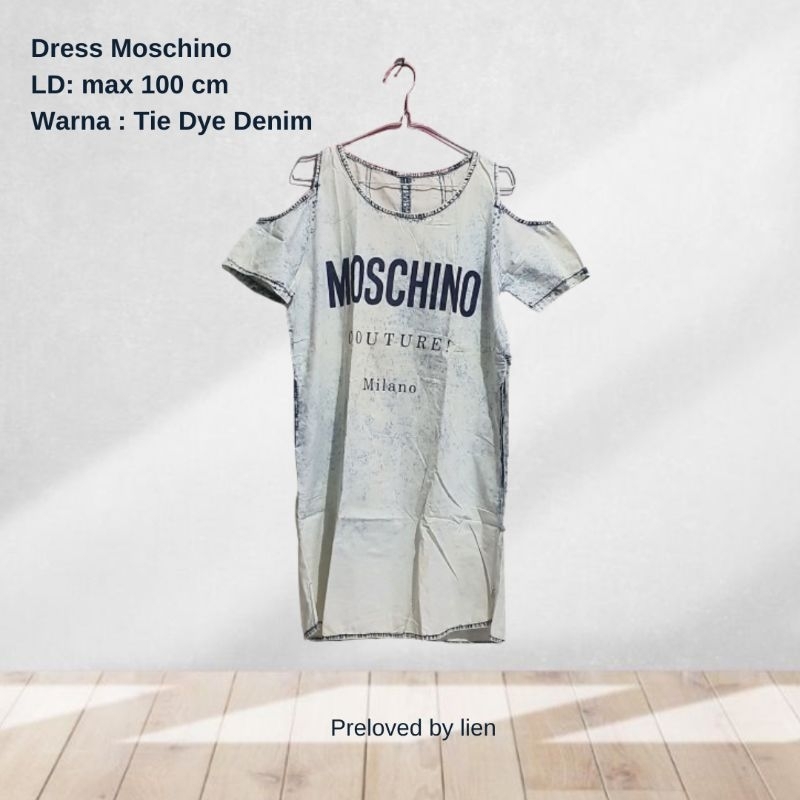 Dress Santai Moschino Preloved