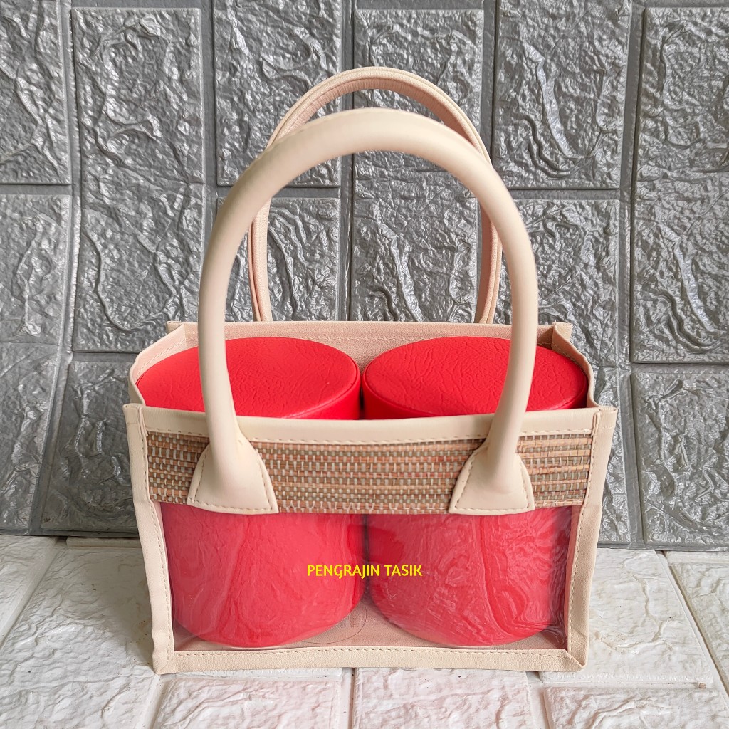 

Tas Parcel Mika Mendong Ukuran 2 Toples Silinder | Keranjang Hampers
