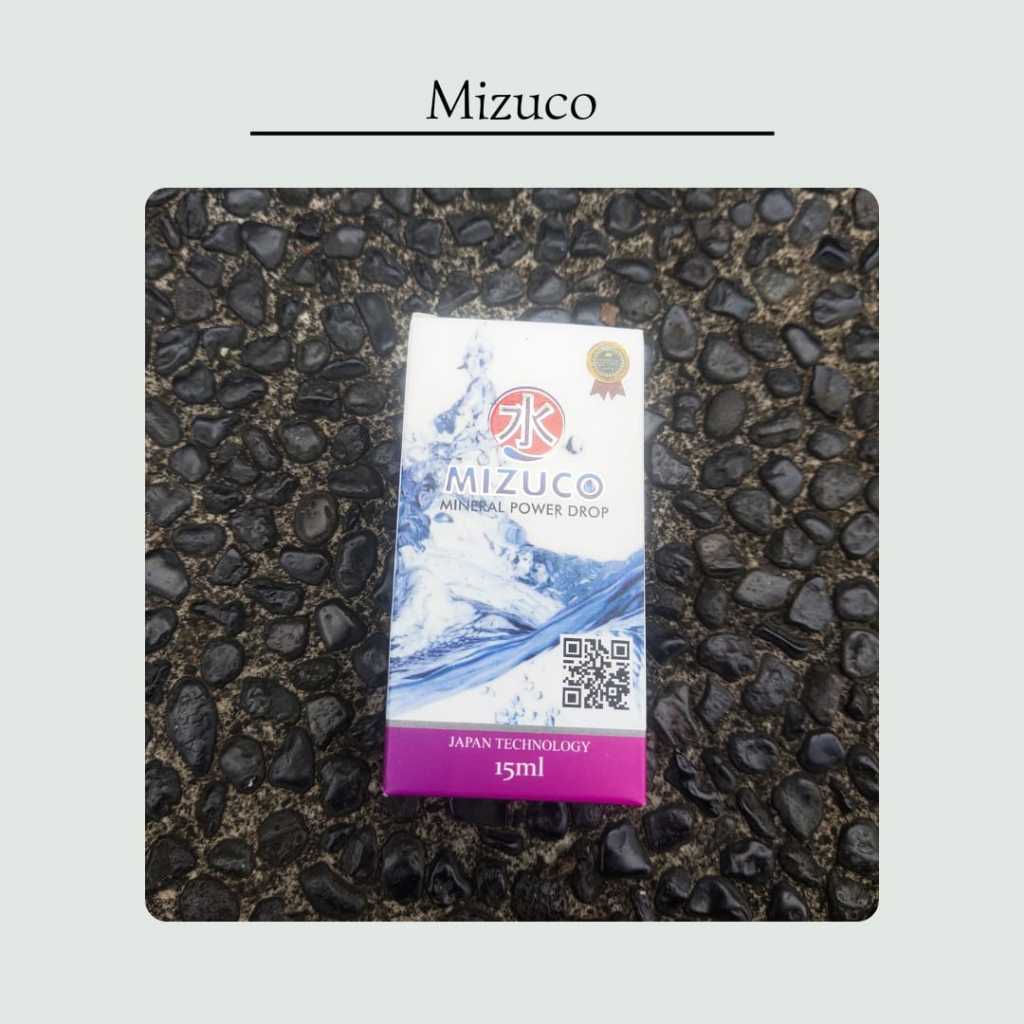 

MIZUCO ALKALINE DROP - Air mineral - 1 BOTOL 15 ML