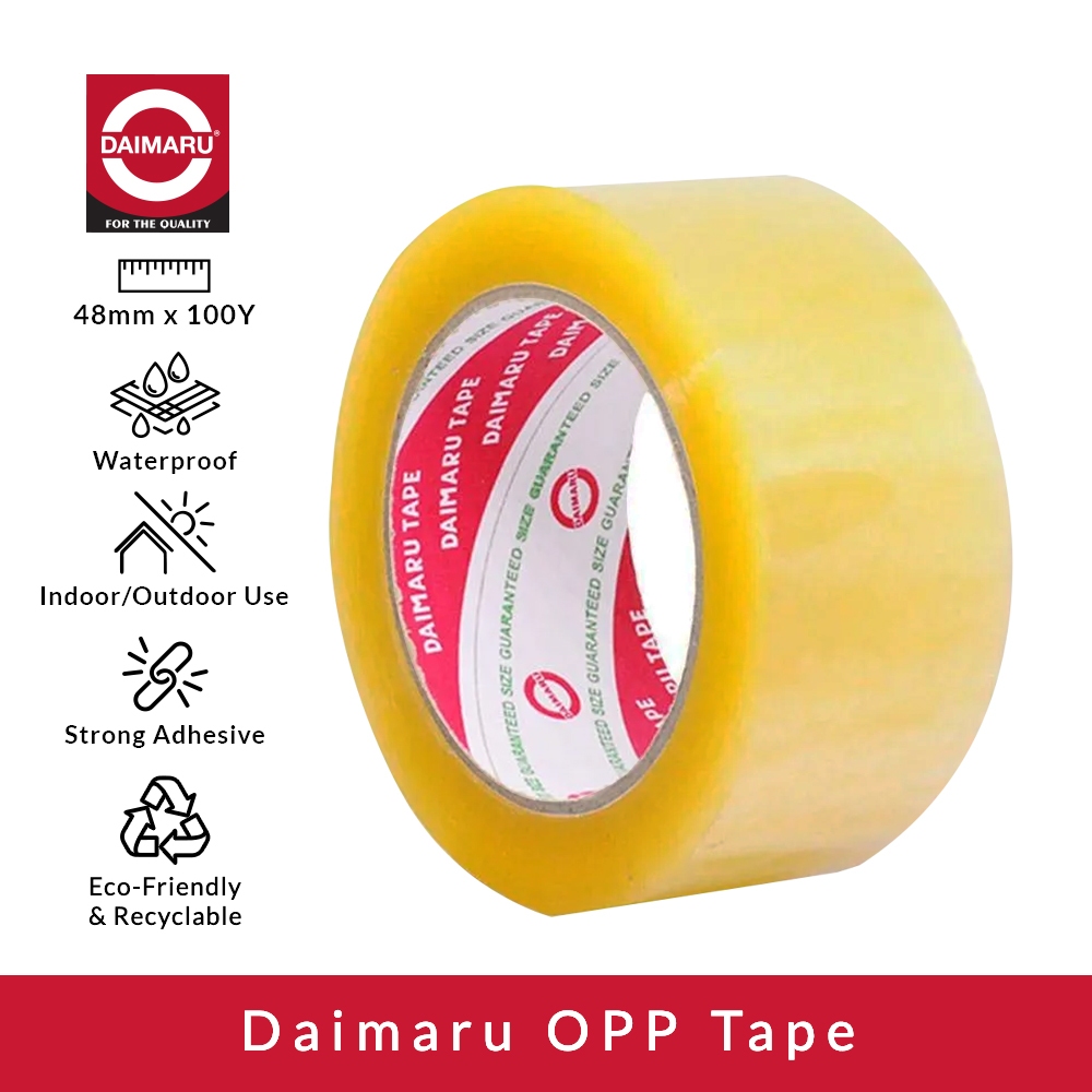 

Daimaru OPP Lakban Bening 48 mm x 100 Yard