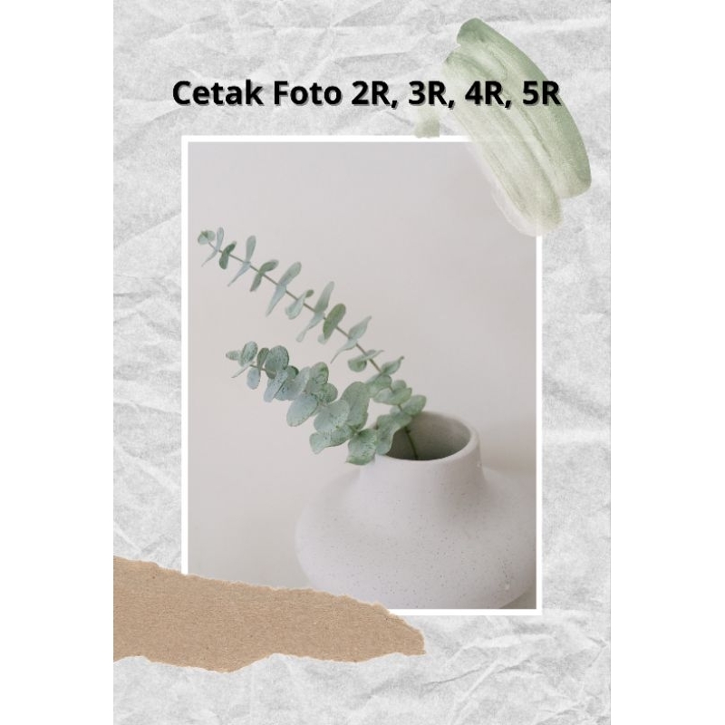 Cetak Foto 2R, 3R, 4R, 5R kertas Glossy dan Doff Sehari Bisa Jadi