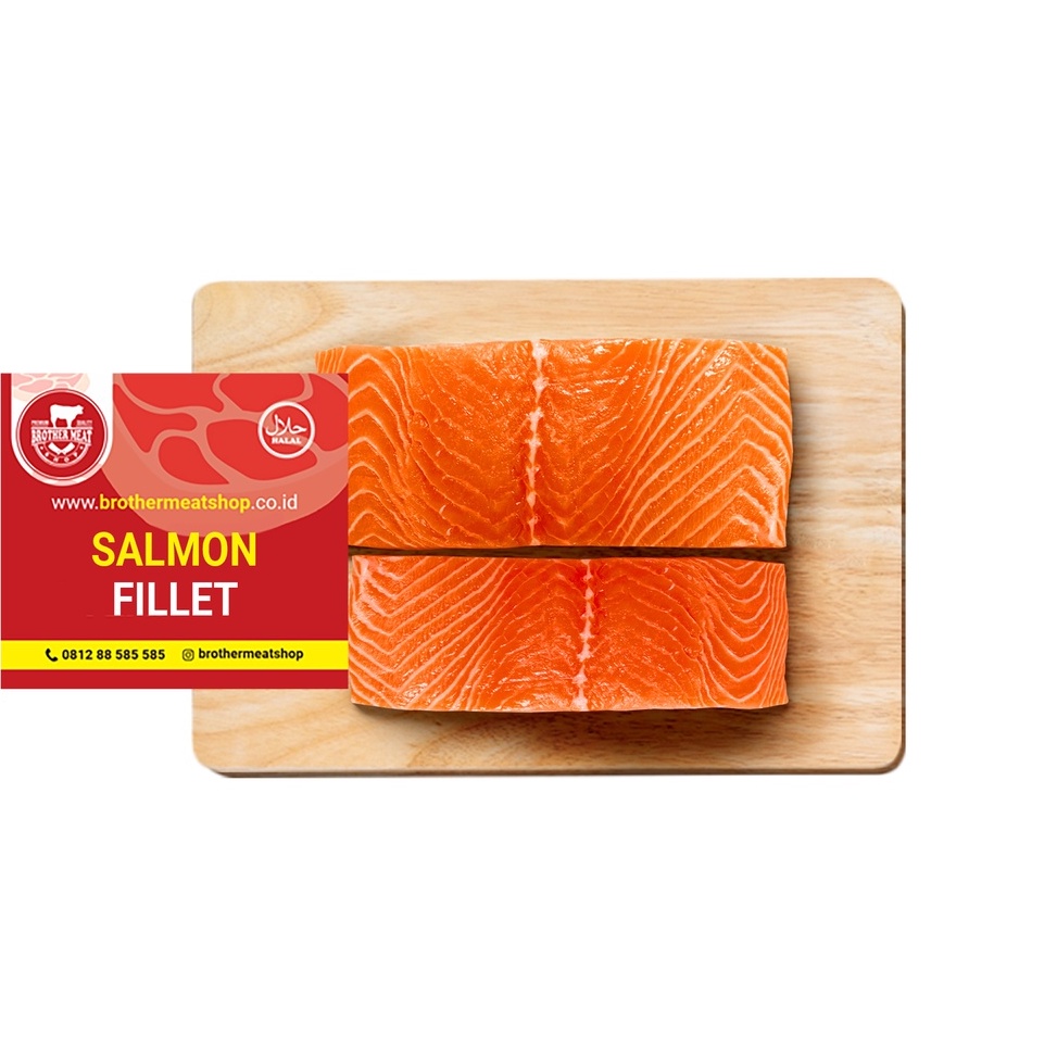 

OGY886 Terlaku Ikan Salmon Fillet Beku Seafood Frozen