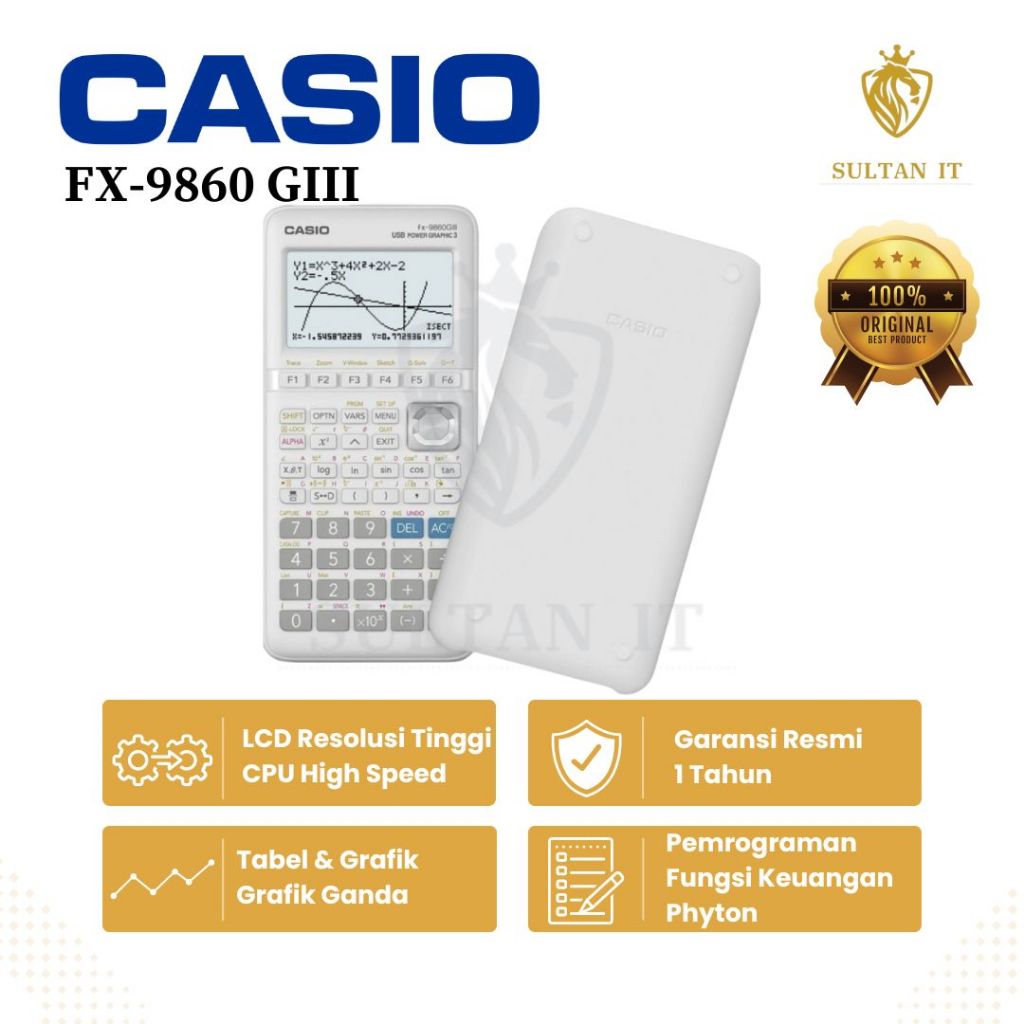 

Calculator Scientific / Graphic Ilmiah Casio FX-9860GIII SD