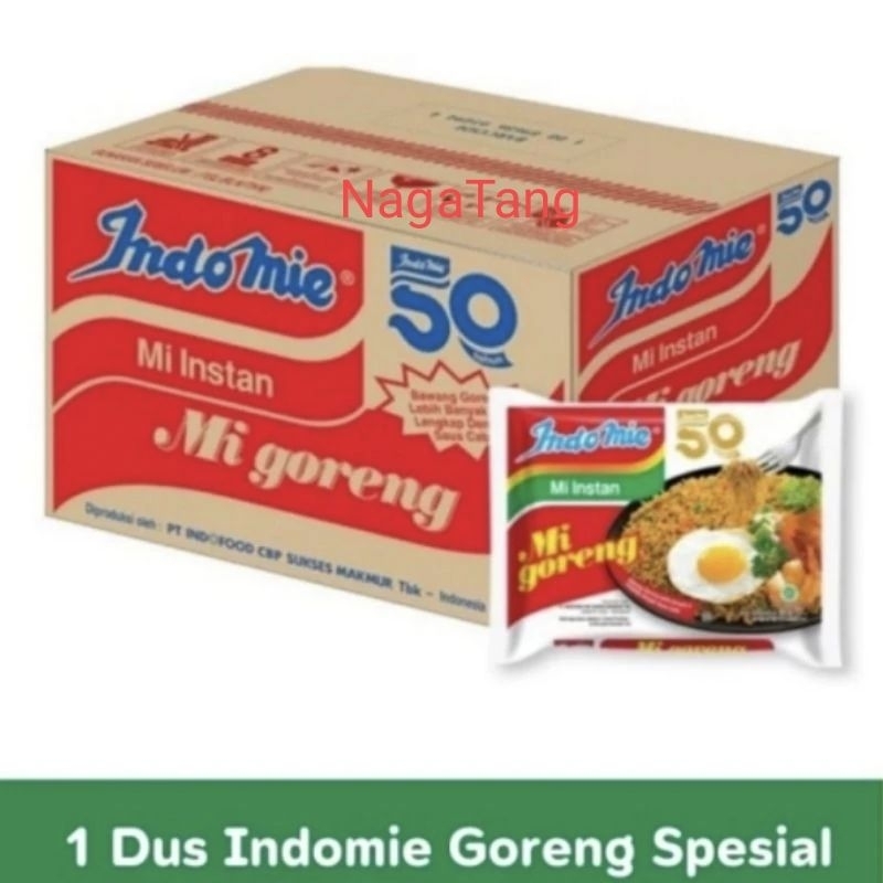 

INDOMIE GORENG 1 KARTON isi 40 Pcs. TERLARIS!!