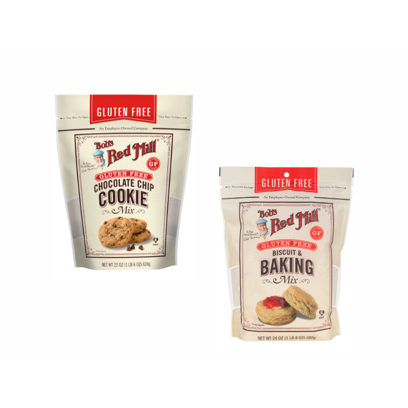 

Bundling Bob's Red Mill GF Chocolate Chip Cookie Mix 624 gr & GF Biscuit & Baking Mix 680gr