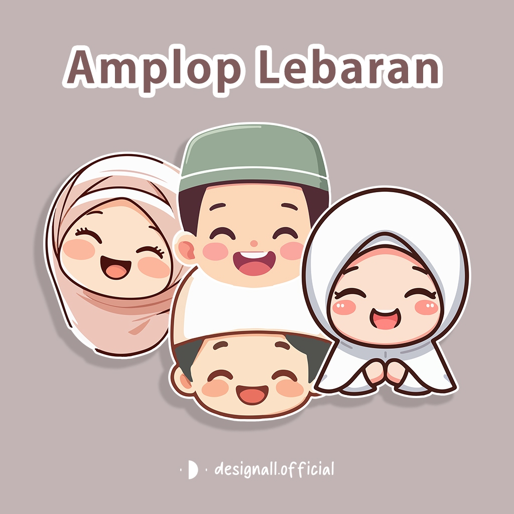 

Designall Amplop Lebaran Aesthetic 2024 isi 6 - HK