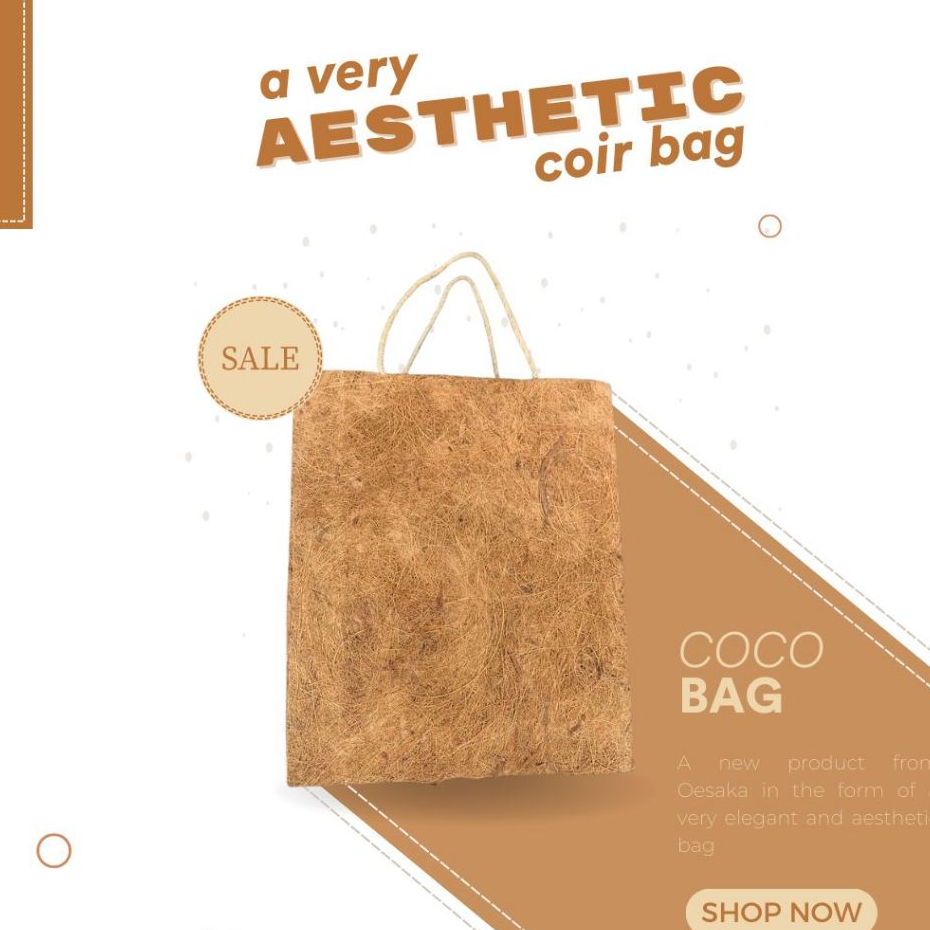 

Tas tote sabut kelapa, coconut bag ecofriendly, tas souvenir