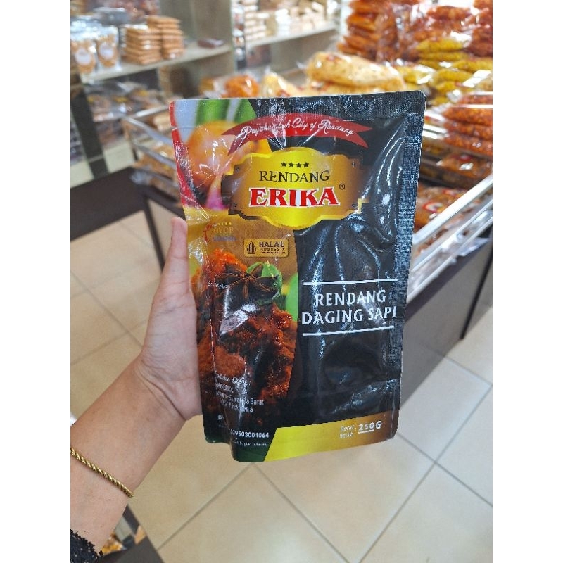 

rendang daging sapi erika - 250 gram