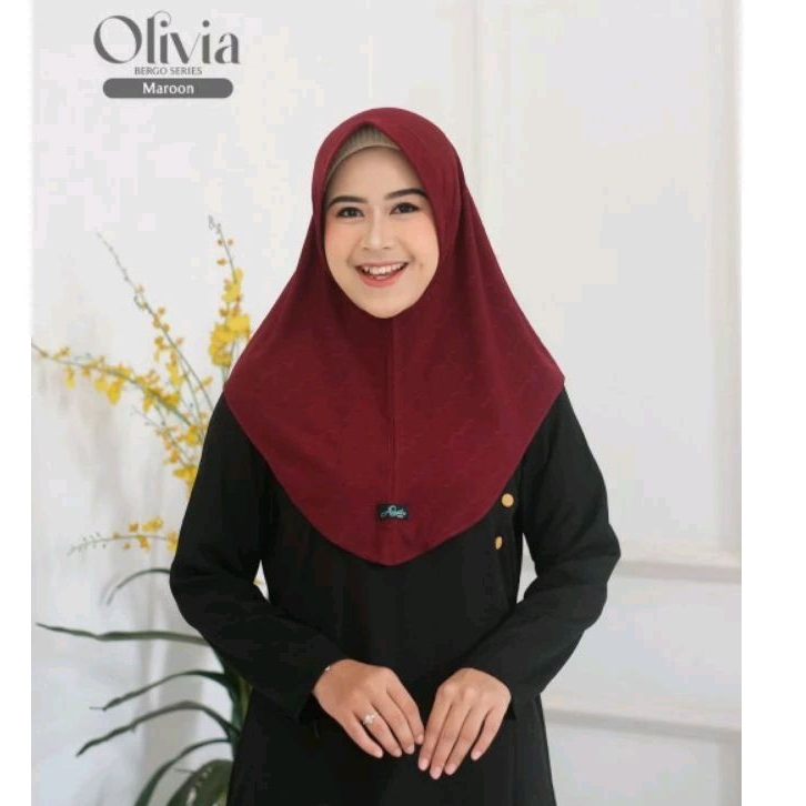 JILBAB BERGO OLIVIA BY AZAMKA