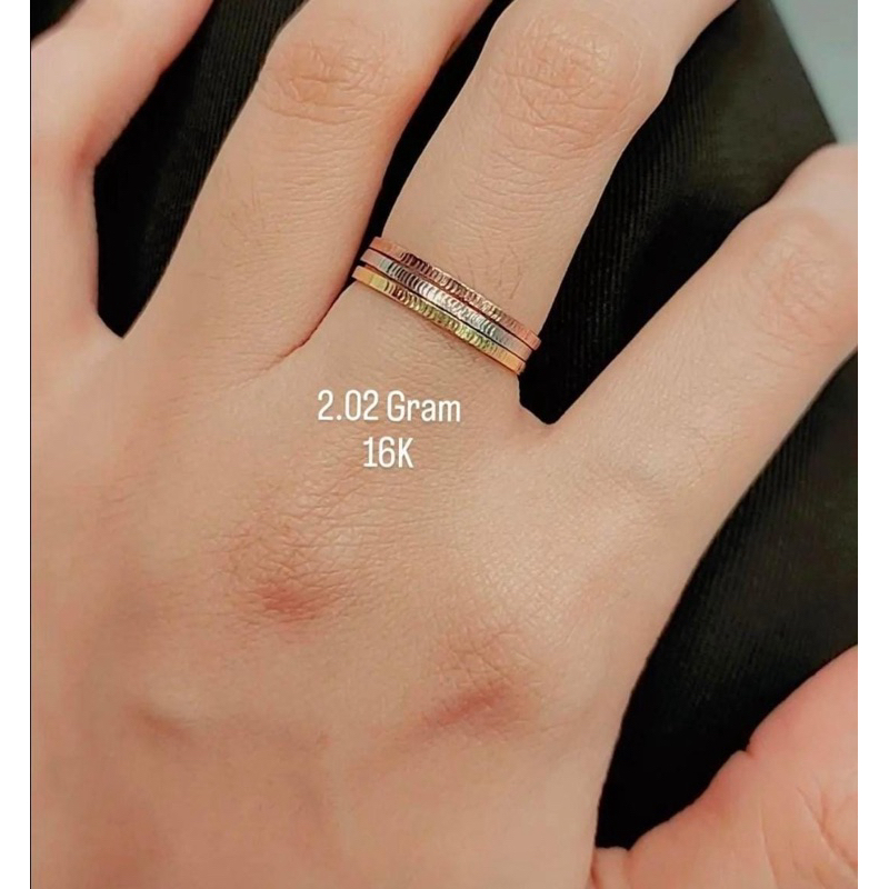 cincin 3 warna