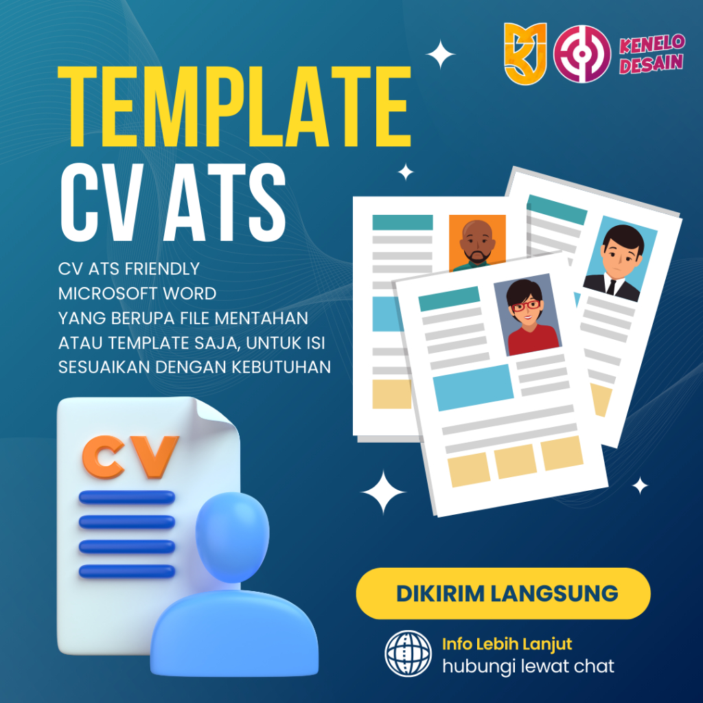 CV ATS FRIENDLY (FILE SAJA DAPAT TEMPLATE) (MS.WORD)