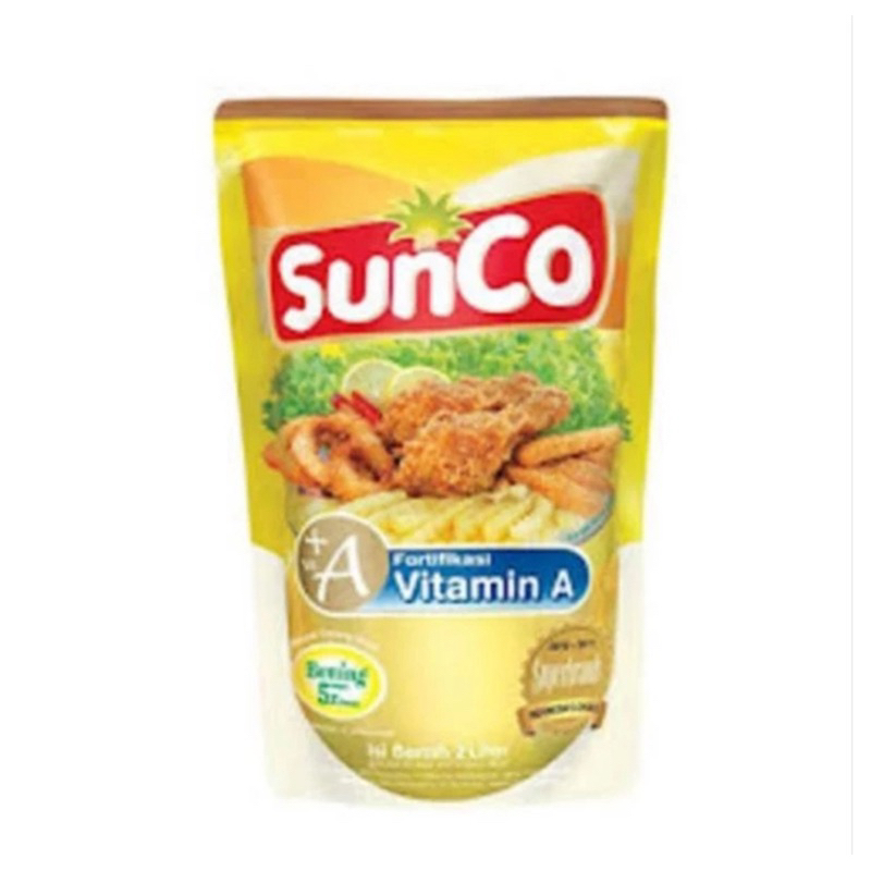 

minyak goreng refill SUNCO 2lt murah