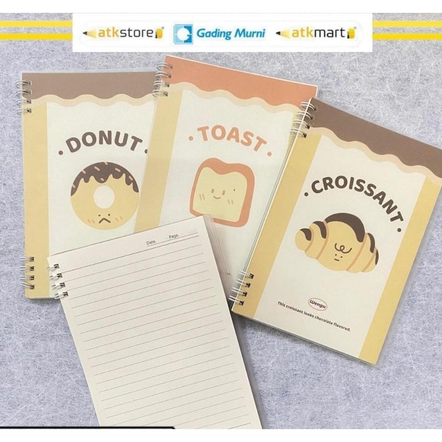 

WENGU BUKU SPIRAL A5 FSXQ-027 60LBR - NOTEBOOK - BUKU CATATAN