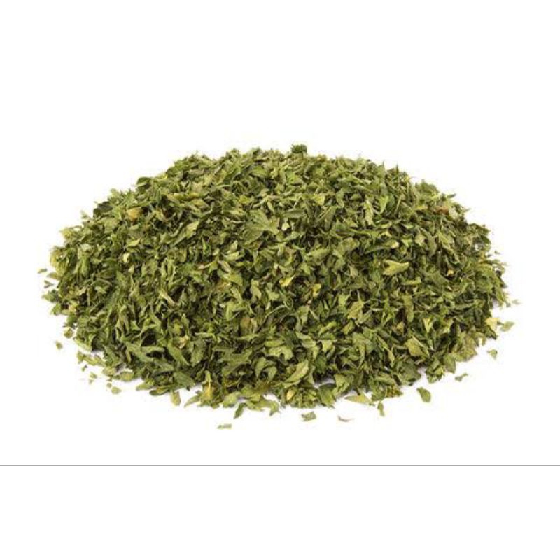 

PARSLEY FLAKES 250GR - DAUN PETERSELI TABURAN GARNISH PASTA PIZZA SPAGHETTI MASAKAN ITALI KERING