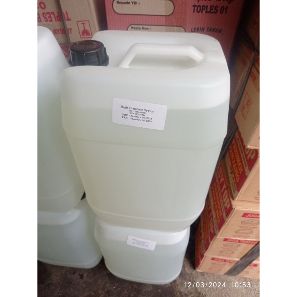 

HIGH FRUCTOSE SYRUP - GULA CAIR JERIGEN 30KG (EXP PANJANG)