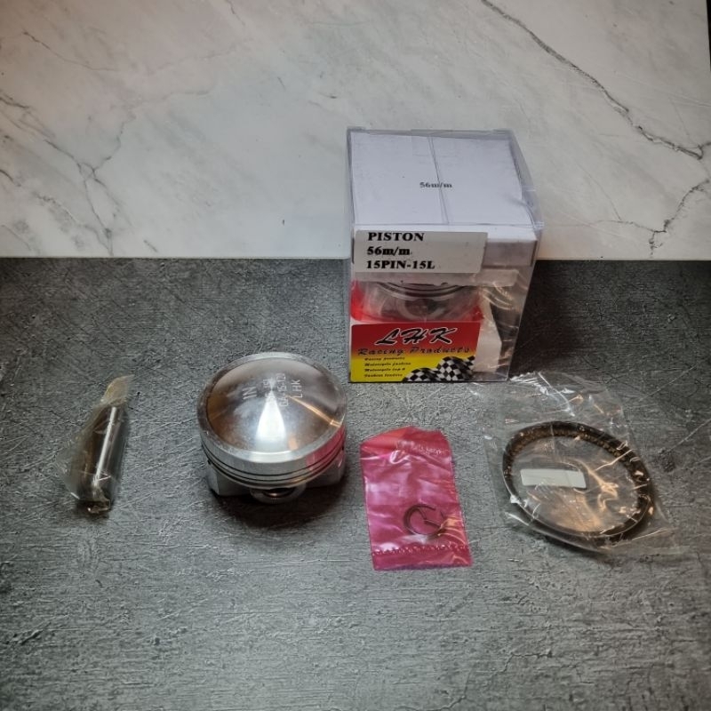Piston Seher LHK 56 56 MM PIN PEN 15 Set Ring Piston Seher Original LHK Thailand 