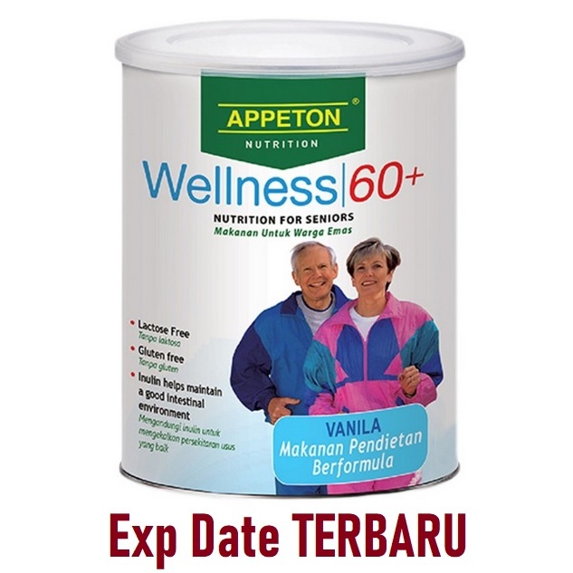 Exp DEC 2027 900gr MALAYSIA Appeton Wellness Diabetic Energy Diabetik 60+ 60Plus 60 Plus Appeton 60+