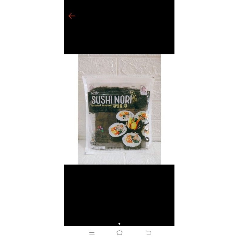

Ay00! tokinsushi N l sakao Nl onigiri l rumput laut panggang roasted seaweed 50 lembar halal