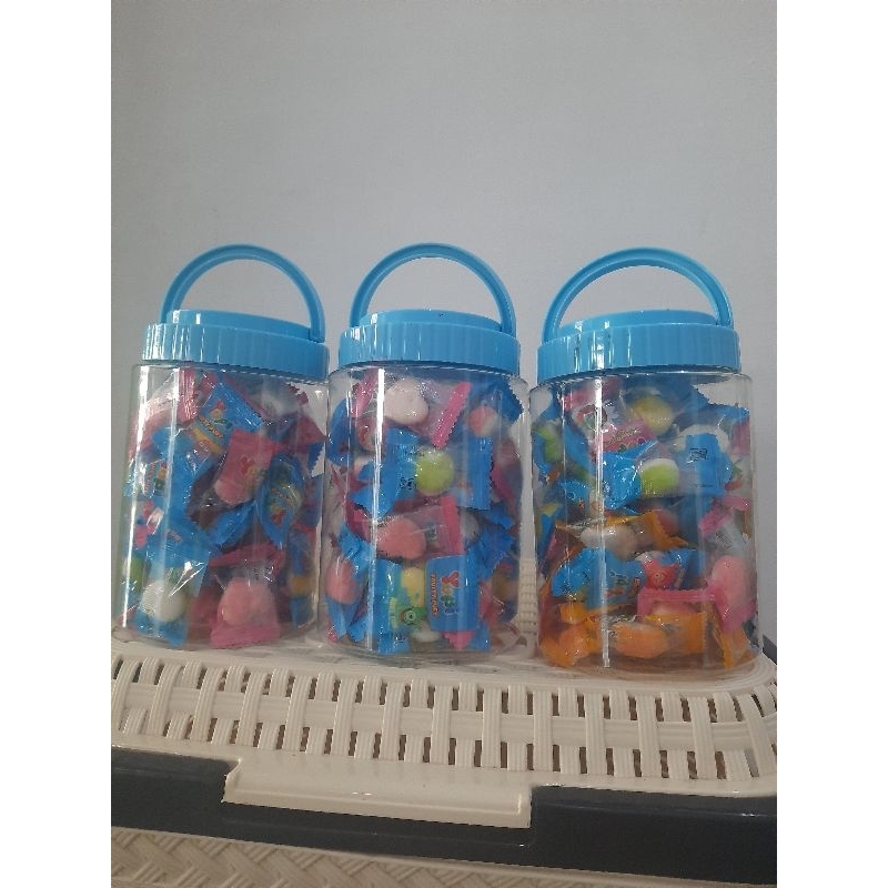 Yupi jelly permen kemas Toples Box jajan lebaran