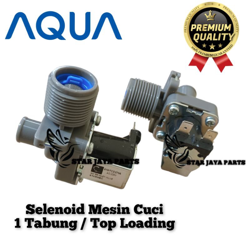 Water Inlet Selenoid Mesin Cuci AQUA JAPAN 1 Tabung