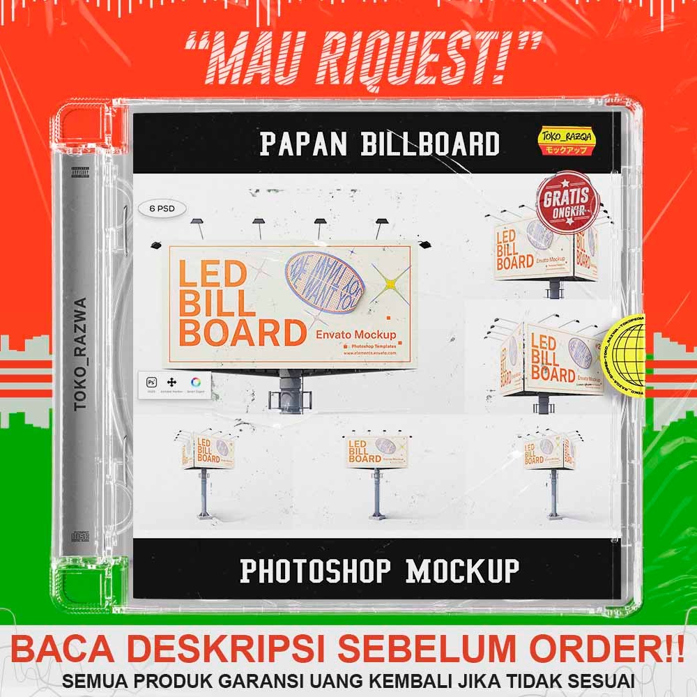 Photoshop Mockup - Papan Billboard - 120324