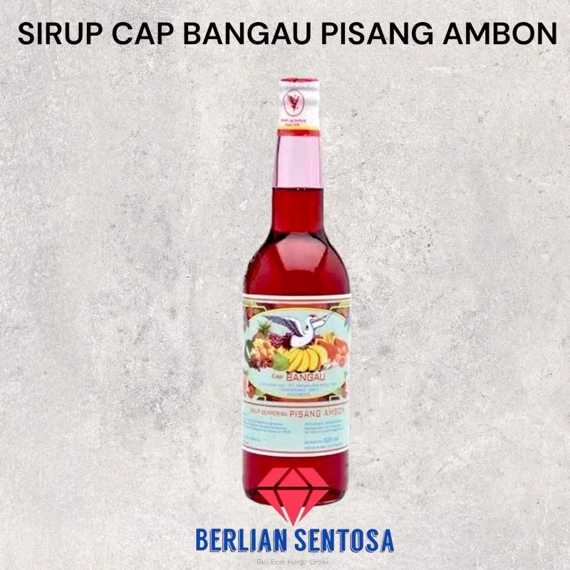 

sirup cap bangau pisang ambon sirup bango sirop bangau PCS