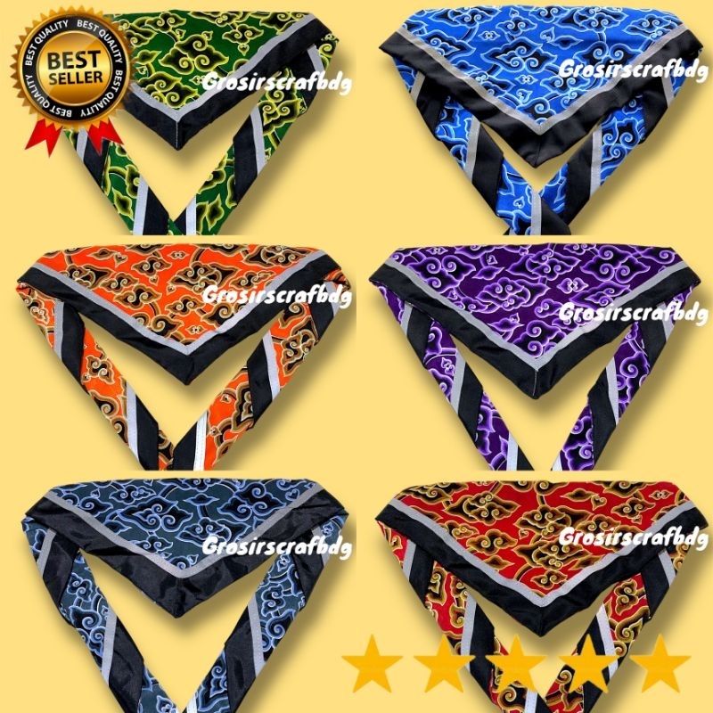 scraft pramuka kacu pramuka hasduk pramuka stengan leher pramuka scraft pramuka motif batik murah \ 