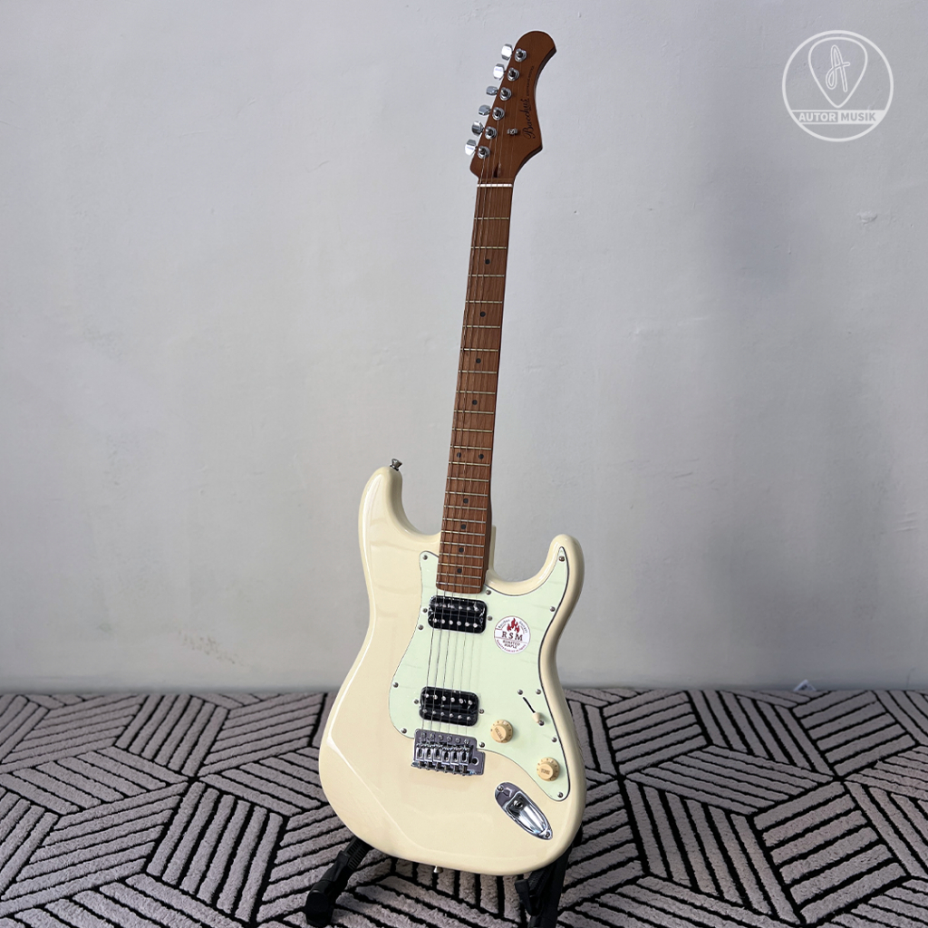 Gitar Elektrik Bacchus BST-3RSM/M-OWH (Free Setting)