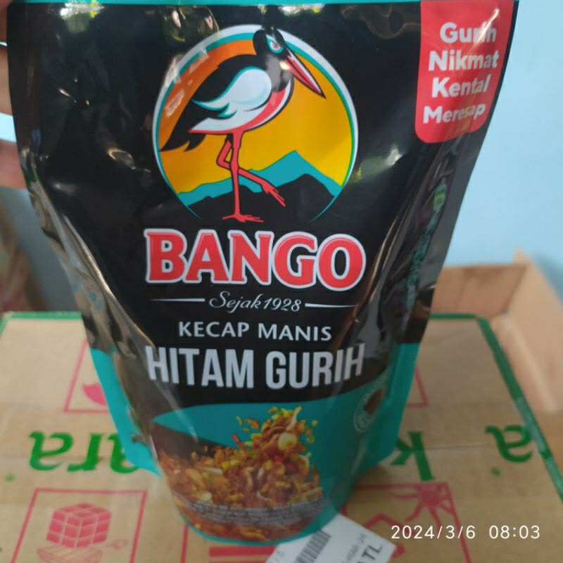 

Bango kecap hitam gurih 550g