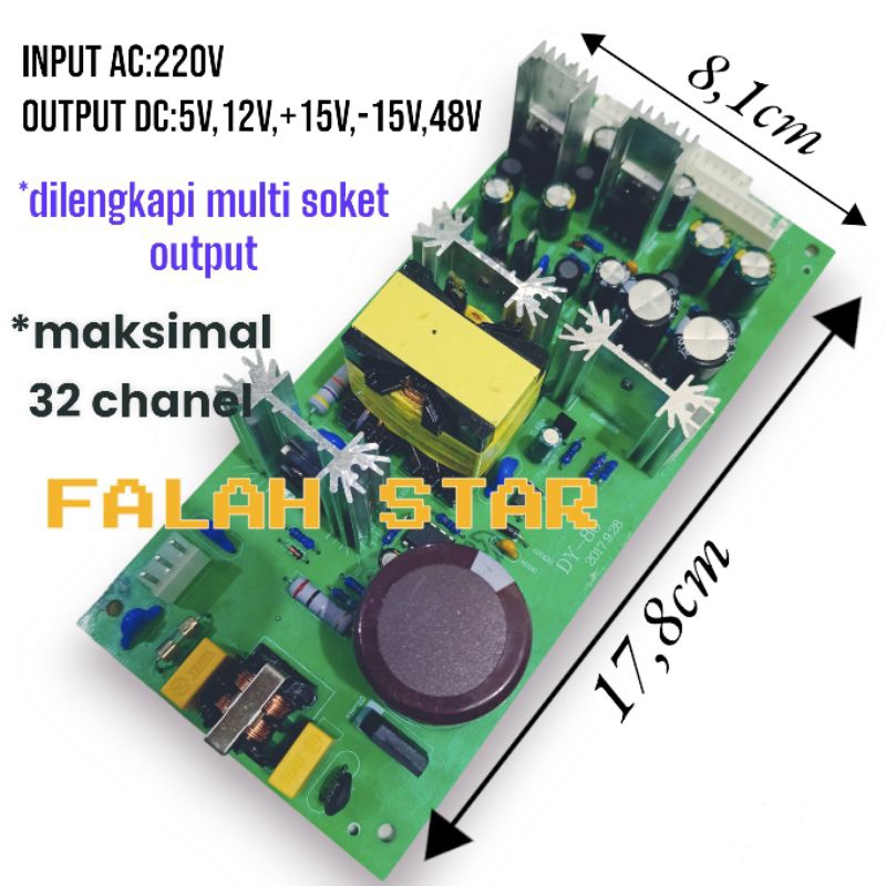 MODUL PSU MIXER UNIVERSAL YAMAHA ASHLEY 16-32CHANEL