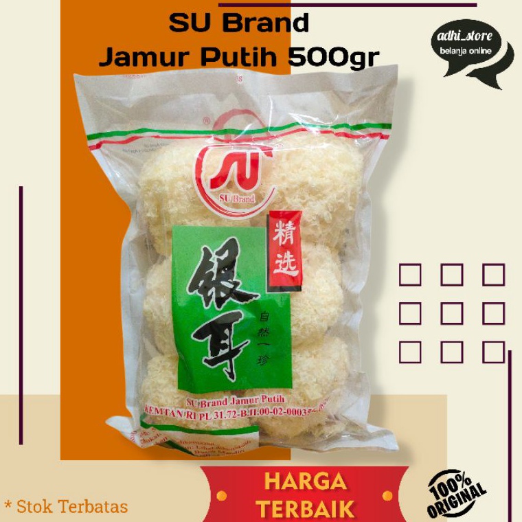 

OWK824 Ready Stok SU brand Jamur Putih Jamur es white fungus 5gr