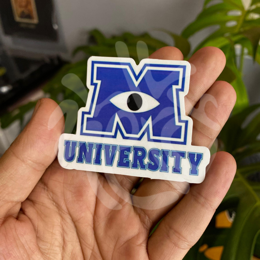 

monster university sticker / sticker / aesthetic sticker / sticker tumblr / aesthetic sticker / stiker hp / stiker laptop / stiker helm / stiker satuan / stiker tahan air / sticker pack