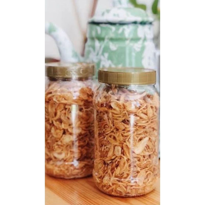 

Brambang Goreng Bawang Goreng ASLI ukuran botol 200 gr