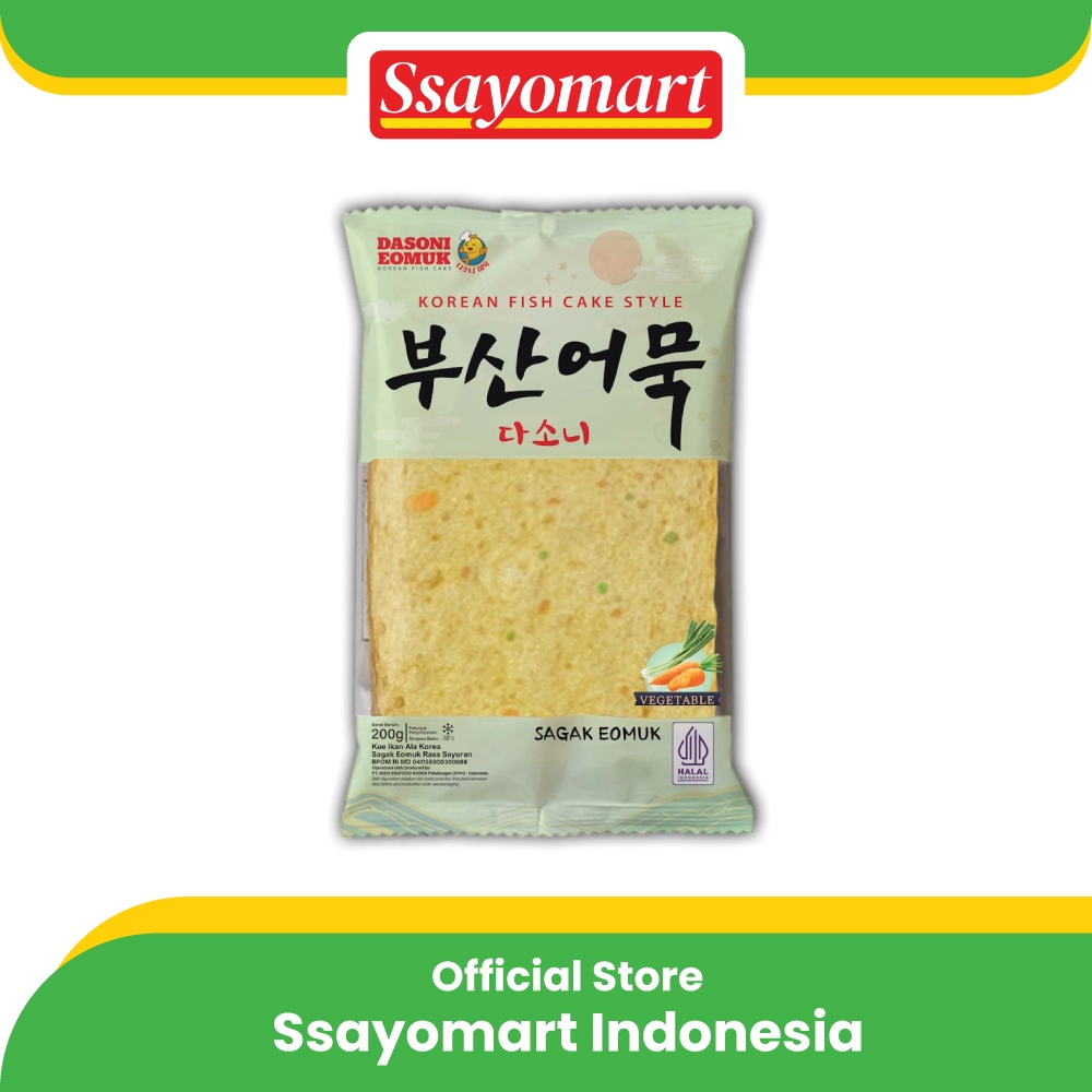 

Dasoni Busan Eomuk Sayur/ Odeng Sayur Korea - 500 gram