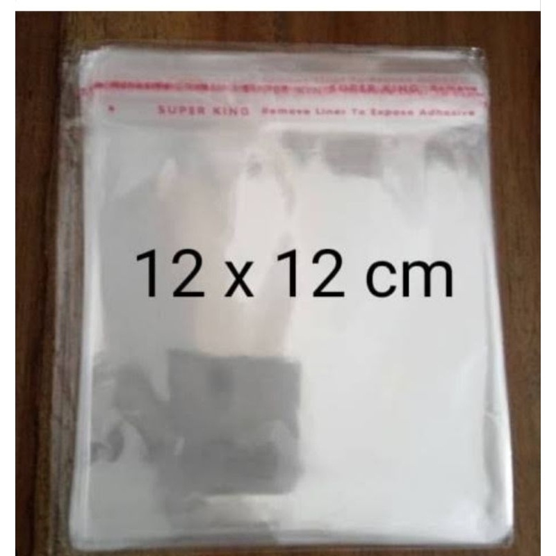 

plastik ukuran 12 x 12