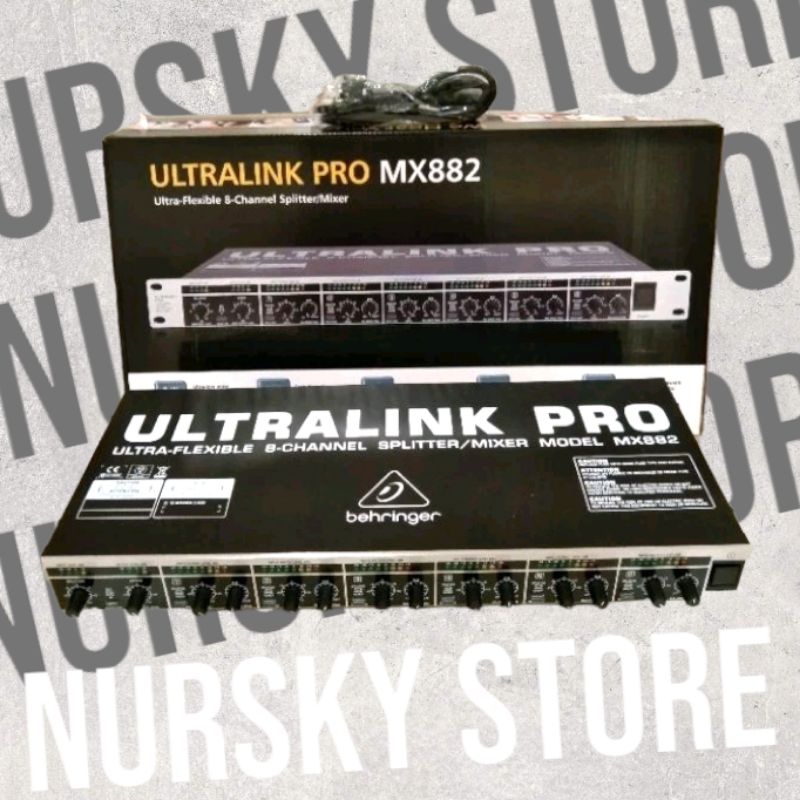 BEHRINGER ULTRA LINK PRO MX882/MX 882 ULTRALINK PRO