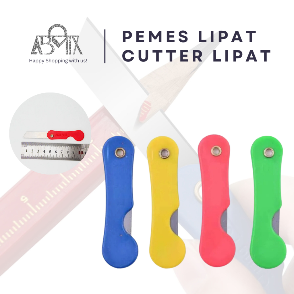 

Pisau Lipat Mini / Cutter Lipat Mini / Pisau Serbaguna (Harga Bijian)
