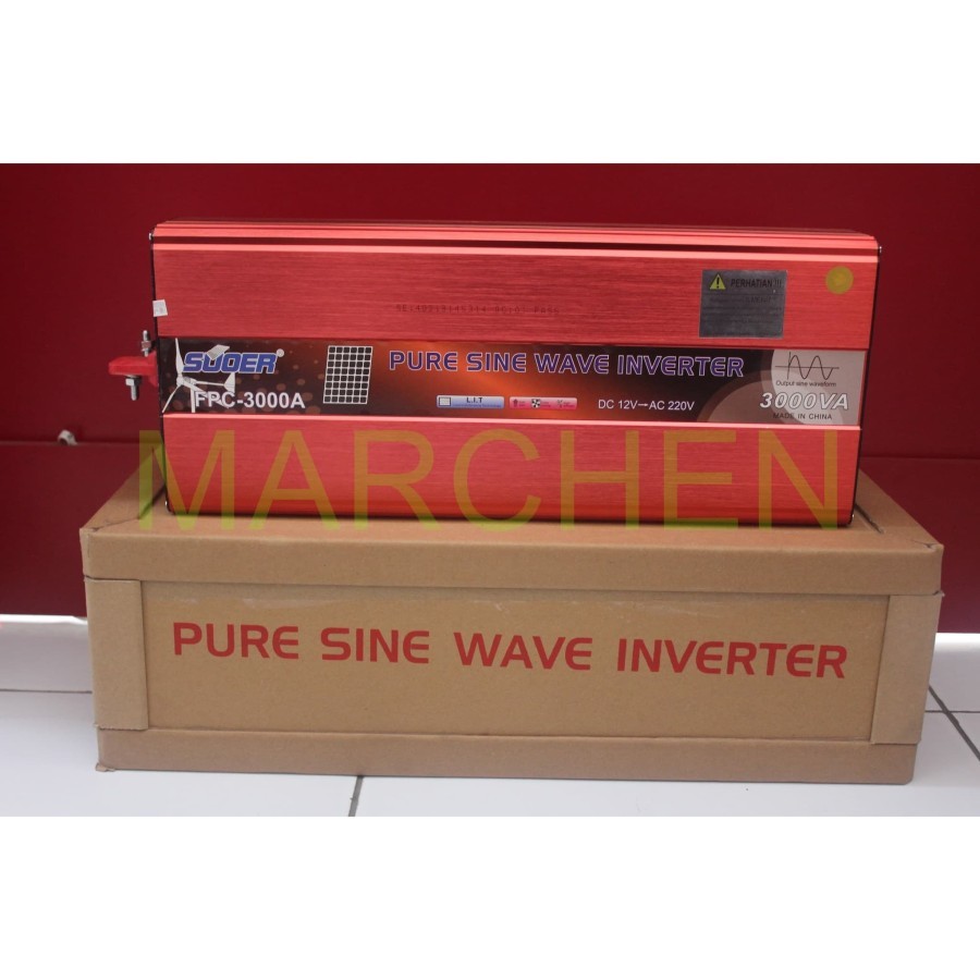 Inverter Pure Sine Wave PSW FPC-3000A 12V 3000W 3000 Watt SINUS SUOER