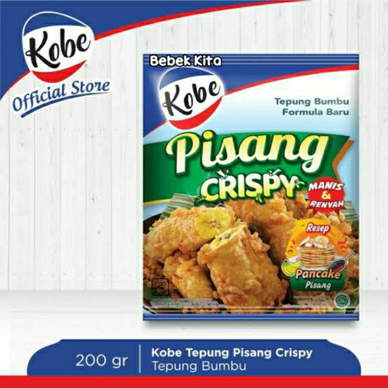 

Kobe Tepung Pisang Goreng Crispy 200gr