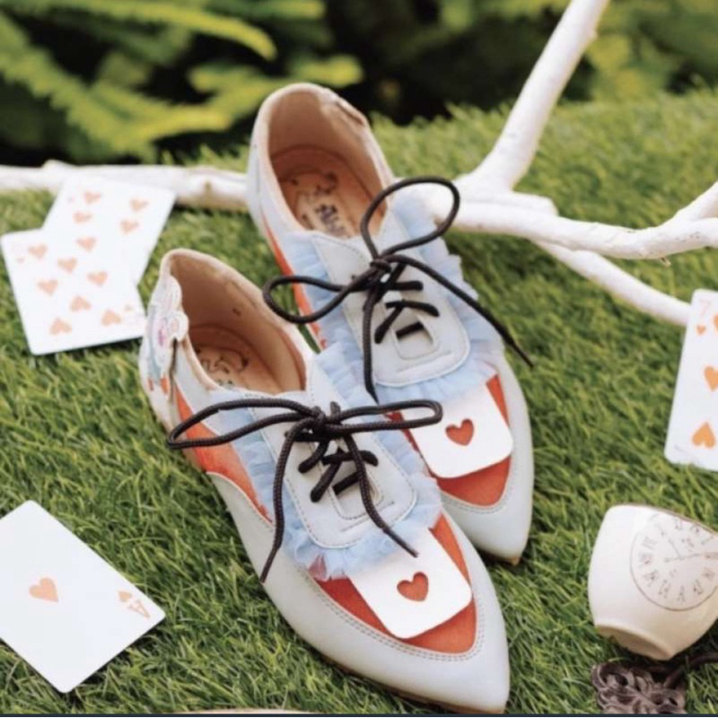 ittaherl alice in wonderland pointy maxi sepatu size 36