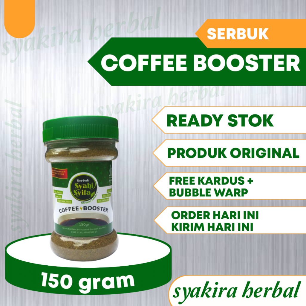 

SERBUK SYAHI SYIFA 6in1 COFFEE BOOSTEER Zaitun Daun Tin Kapulaga Hijau Cengkeh Kayu Manis Biji Kaliandra Teh Kesehatan